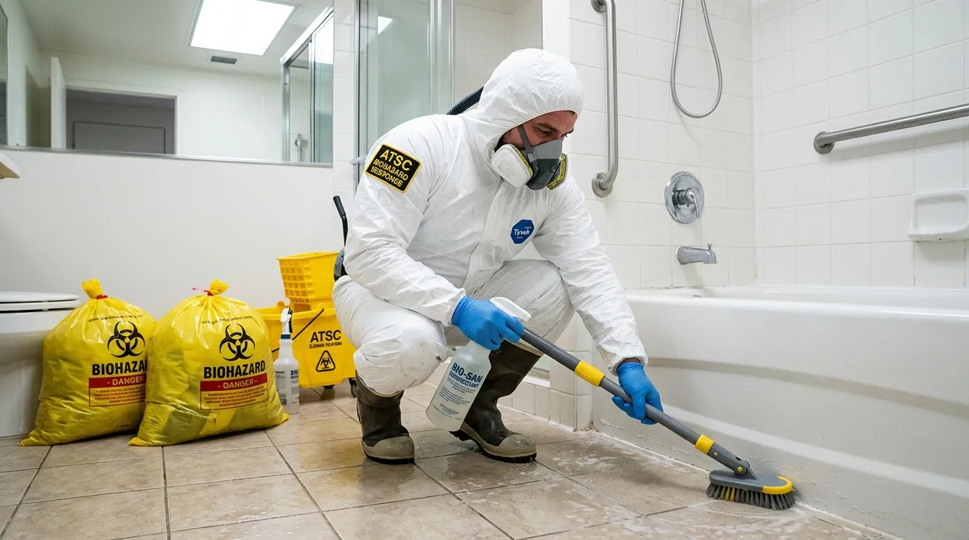 Decontamination equipment deployed for Blood Cleanup in Fern Park